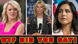 Megyn Kelly Left Speechless by Jill Bidens Story Tulsi Gabbard Scream In Panic [upl. by Edmee536]