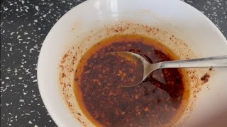 chilli oil recipe  garlic chilli oil  how to make chilli oil  homemade chilli oil [upl. by Sivrup]