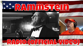 Rammstein  Radio Official Video  REACTION  lol insane [upl. by Atterual977]