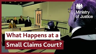 What Happens at Small Claims Court Making a Court Claim for Money [upl. by Hebbe]