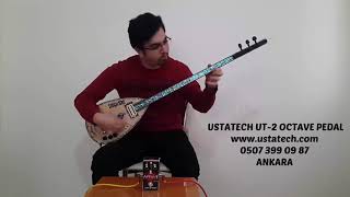 Ustatech UT2 Octave Pedal  Elektro Bağlama Saz Oktav Tonları  Leyla ile Mecnun [upl. by Notyal]