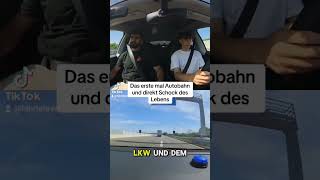 Die erste Autobahnfahrt fahrprüfung fahrschule fahrschulelernen viralvideo shorts heilbronn [upl. by Phemia]