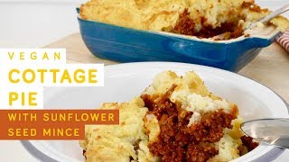 Vegan cottage pie with sunflower seed mince [upl. by Hedda]