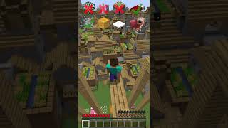 Which Block Survive Fall Damage in Minecraft shorts meme memes [upl. by Halilad]