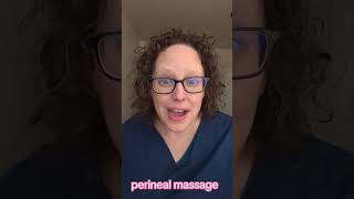 perineal massage can help prevent larger tears heres how [upl. by Eleonora296]