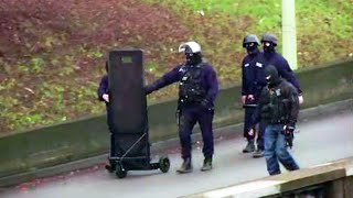 French Police Chase Benny Hill In Paris [upl. by Rehpetsirhc]