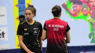 HANA GODA vs MARIAM ALHODABY 43WSFinal [upl. by Herwin]