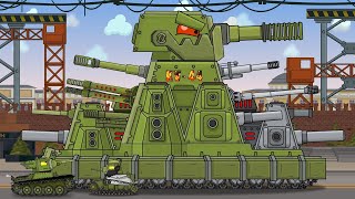 KV44M2 New Brother  Cartoons about tanks [upl. by Akinihs]