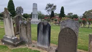 Fawkner Cemetery Walkthrough part 3 Pioneer Section [upl. by Alla]