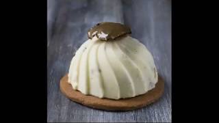 Mousse al cioccolato bianco con tartufo e frolla al cacao [upl. by Carling]