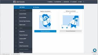 ClickFunnels  How to set up a domain name in Clickfunnels [upl. by Foote]