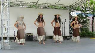 TAMAHANA Tahitian Dance School フラ・タヒチアンダンスフルムービー いわき街なかコンサート in TAIRA 2017 [upl. by Lemhaj879]