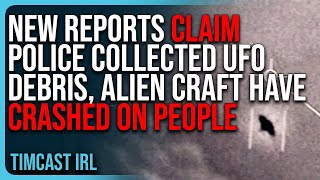 New Reports Claim Police Collected UFO DEBRIS Alien Craft Have CRASHED ON PEOPLE [upl. by Akinwahs]