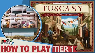 Viticulture Tuscany  How To Play Tier 1 [upl. by Frodine]