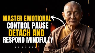 The Power of Not Reacting Mastering Emotional Control in 12 Simple Steps  A Buddhist [upl. by Terence]