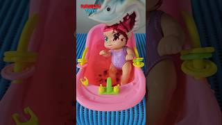 O Ataque do tubarão 🦈 🦈 toys ivanildotoys satisfying asmrsounds asmrvideo shark [upl. by Atinit]