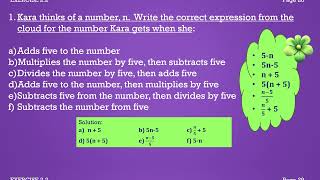 Cambridge Lower Secondary Math Learners Book 9 Unit 2 Expressions and Formulae Ex 22 Q 15 [upl. by Cohberg]