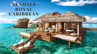 Sandals Royal Caribbean Over Water Bungalows in Montego Bay Jamaica [upl. by Verda]