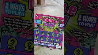 2 Double Cash Scratch Off Ticket Results [upl. by Urias107]