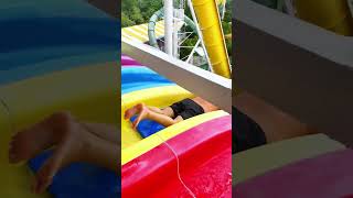 Fun at the water park 😲trampoline Assument waterpark viralvideo shorts [upl. by Atteroc436]