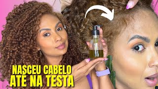 O CABELO CRESCE MUITO E NÃO CAI MELHOR RECEITA DO MUNDO PARA CRESCER CABELO projetorapunzel 🔥 [upl. by Ellehcam]