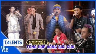 Tổng hợp VÒNG GIẢI CỨU RAP VIỆT nhiều thí sinh lội ngược dòng chỉ với 8 bar chất phát ngất [upl. by Nwatna]