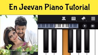 En Jeevan Piano Notes  Tamil Songs Piano NOTES [upl. by Immanuel]