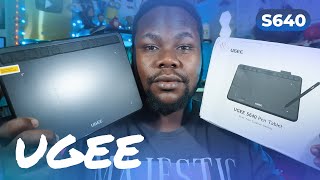 UGEE Drawing Tablet S640 Unboxing amp Review 🖱️ [upl. by Aryn]