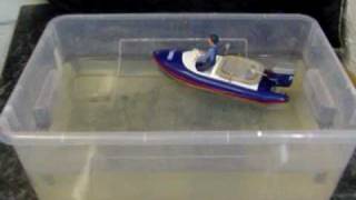 RC Boat Bremen 9 Test Beiboot [upl. by Niran]