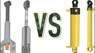 LEGO Pneumatic Cylinders VS Linear Actuators [upl. by Nyleaj]