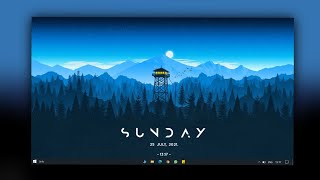 How to make your Windows 10 Desktop look cool and professional Customize Windows 10  All u need [upl. by Aliehc]