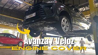 TOYOTA AVANZA AND VELOZ ENGINE COVER [upl. by Enelaehs911]