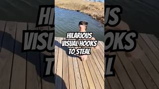 Legally steal these HILARIOUS visual hooks🪝😂shorts [upl. by Airamak]