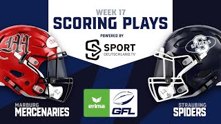 Marburg Mercenaries  Straubing Spiders  Highlights  ERIMA GFL 17 Woche  SDTV Football [upl. by Borrell717]