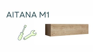 Zusammenbau des TVLowboards Aitana M1 [upl. by Staley]