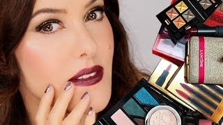 Holiday Look Tutorial And Makeup Gift Guide [upl. by Lynnell167]