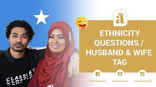 Ethnicity Tag Questions  Husband amp Wife Tag  Amenabeauty [upl. by Airegin]