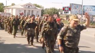 Cossacks are going to help the brothers in the Donbass [upl. by Fidellia]