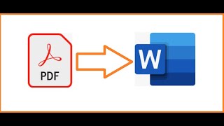 📕➡📘 Convertir archivos PDF a Microsoft Word  Cómo convertir PDF a Word sin programas  PDF a Word [upl. by Anastassia]