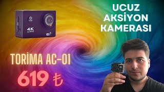 619 TL AKSİYON KAMERASI  Torima AC01 [upl. by Masera]