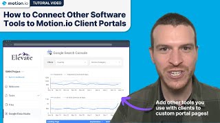 How Integrations Work in Motionio Client Portals  Custom Portal Pages  Client Tasks [upl. by Pressey]