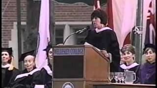 Nora Ephron speaking at Wellesley College Commencement 1996 [upl. by Weingarten]