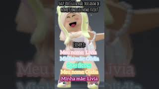 Como nãoflopa roblox desflop edit filha mãe filhaemãe nome livia olidia fypシ viraliza [upl. by Cheshire984]