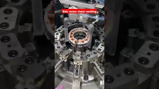 Bldc motor stator weldingautomobile machine robotic [upl. by Edea39]