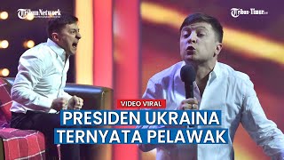 Presiden Ukraina Ternyata Pelawak Video Joget di Panggung Viral [upl. by Lauro]