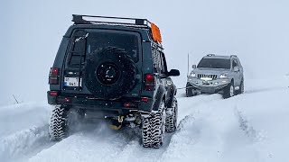 KARDA ARAÇ KIRMALI OFF ROAD ❄️ Off Road In The Snow Forest 4x4  Off Road Yıkım Ekibi [upl. by Netsuj]