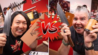 Sharpening Showdown TUMBLER SHARPENER vs WHETSTONES [upl. by Enaxor]