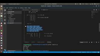 Simplex Algorithm with Python [upl. by Eglantine658]