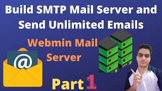 Mail Server With Webmin on Ubuntu  Build SMTP Mail Server and Send Unlimited Emails  Virtualmin [upl. by Leva]