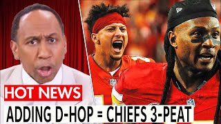 With Patrick MahomesDeAndre Hopkins Chiefs are UNDEFEATED amp scariest team in NFL  Stephen A [upl. by Ramberg]